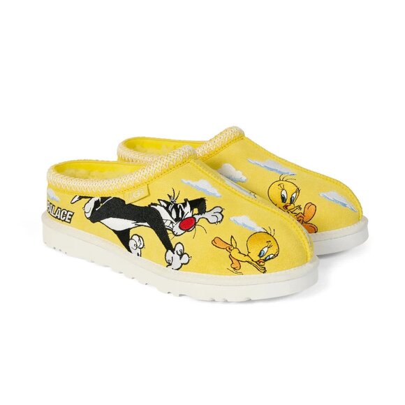 UGG Palace Looney Tunes Tasman Slipper Yellow - Picture 2 of 2